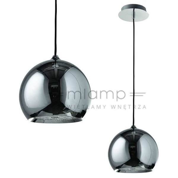 LAMPA wisząca REGINA FH5951BJ-200 CH Italux metalowa OPRAWA klasyczna ZWIS kula ball chrom