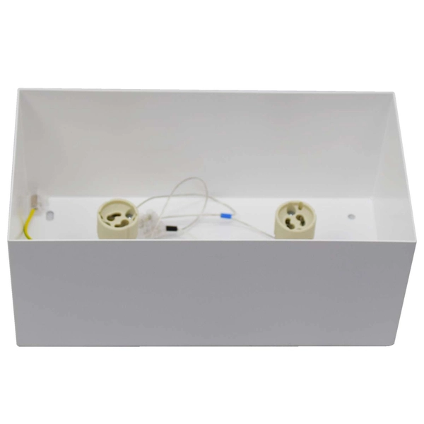 Spot LAMPA sufitowa YATOMI 7134 Shilo regulowana OPRAWA prostokątna biała