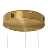 Elegancka lampa wisząca Ring MSE0008080100 Moosee LED 75W+2*50W 3000K złota
