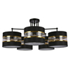 Sufitowa lampa nowoczesna Andy 35-06158 Candellux pająk czarny złoty