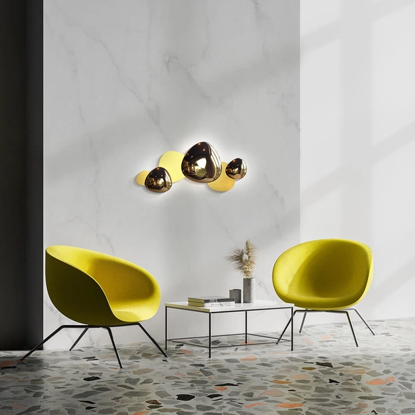 Kinkiet Jackstone MOD314WL-L13G3K kamień LED 13W złoty