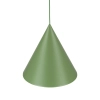 Stożkowa lampa wisząca CONO 10887 metalowa zielony
