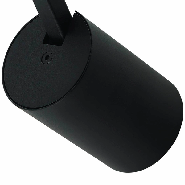 LAMPA sufitowa Tuka Nero L Orlicki Design regulowana OPRAWA metalowa downlight tuba czarna