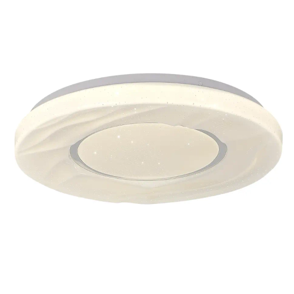 Art Deco plafon Tenaro LP-7312/1C-26 WH LED 12W 4000K biały