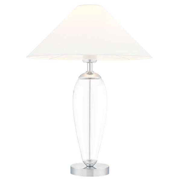 LAMPA stołowa REA 40601101 Kaspa stojąca LAMPKA nocna biała