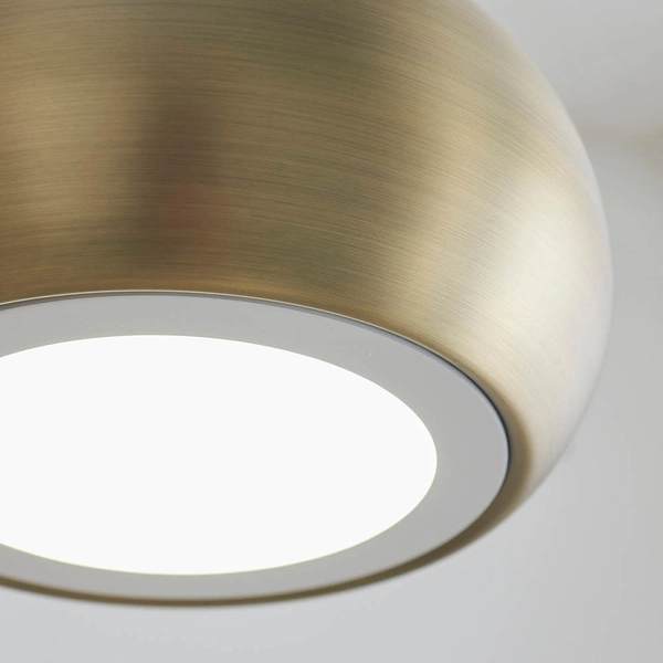 Lampa wisząca Brosnan 61299 LED 19W 4000K kropla mosiądz