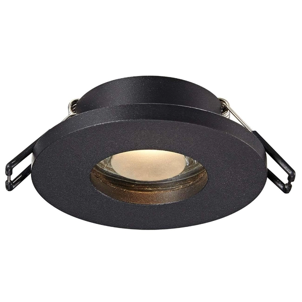 Łazienkowy wpust metalowy Chipa ARGU10-034-N Zumaline nowoczesna lampa czarna