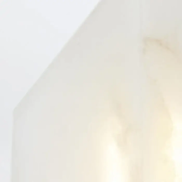 Ścienny kinkiet alabastrowy Caesar QN-CAESAR-W-S-UBZ-AR do salonu czarny