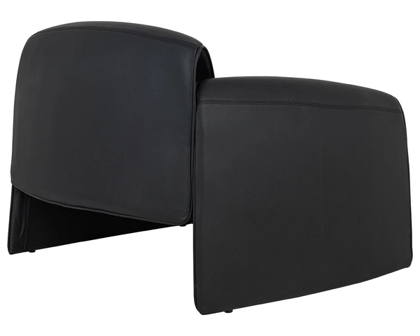 Wygodny fotel FLESSI MSE011000326.E43 do salonu czarny