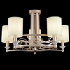 LAMPA sufitowa VITTORIA H004CL-05BG Maytoni abażurowa OPRAWA klasyczna złota