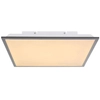 LAMPA sufitowa DORO 416080D2 Globo metalowa OPRAWA kwadratowa LED 24W 3000K plafon biały grafitowy