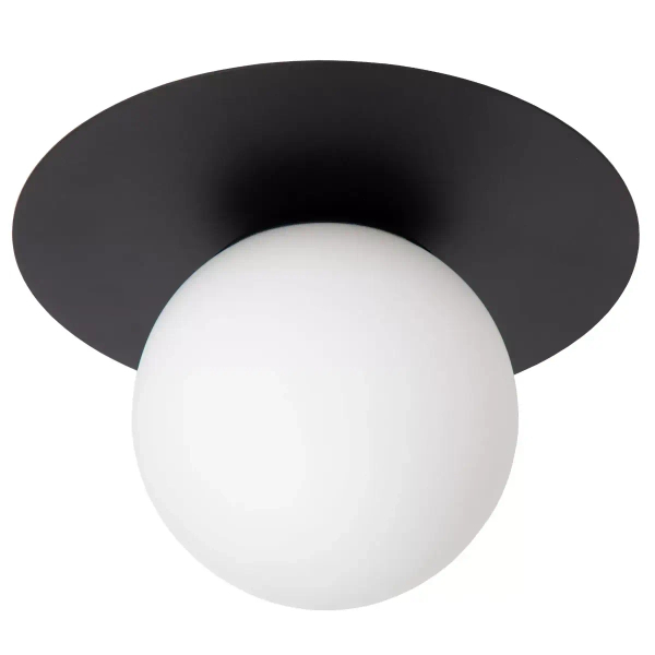 Salonowa lampa sufitowa TRICIA 79187/01/30 Lucide bańka czarna biała