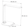 Gabinetowa lampka na biurko Vario 24656/10/30 Lucide LED 8W 2700K czarna