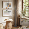 Podłogowa lampa do sypialni Tosh 404300332 tubki regulowane brązowe czarne