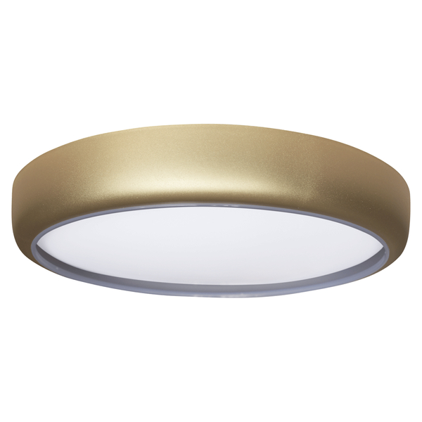 Złota lampa sufitowa Gea LED 36W CCT natynkowy plafon do pokoju