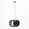 Wisząca lampa CRYSTAL P0076-06X-F4FZ szklana glamour z kryształkami chrom