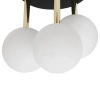 Sufitowa lampa sypialniana Ali nad łóżko loft złota czarna