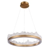 Pierścieniowa lampa wisząca Montana ST-6490P/1 LED 26W 3000K ring złoty