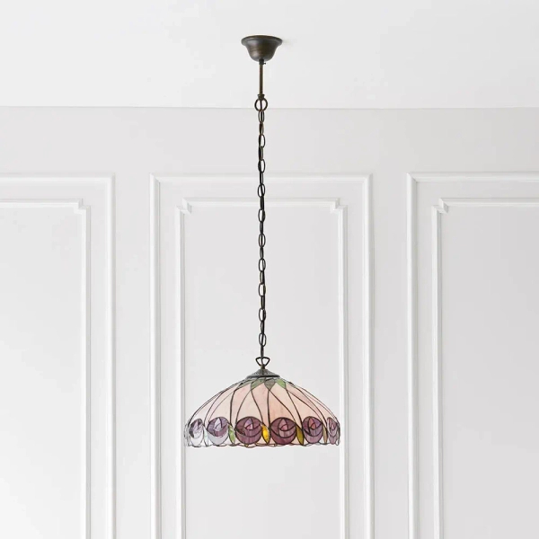Wisząca lampa nad wyspę Hutchinson 64176 na łańcuchu kolorowa