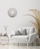 Wisząca lampa Caruba 31-26913 Candellux kula ball kulista biała