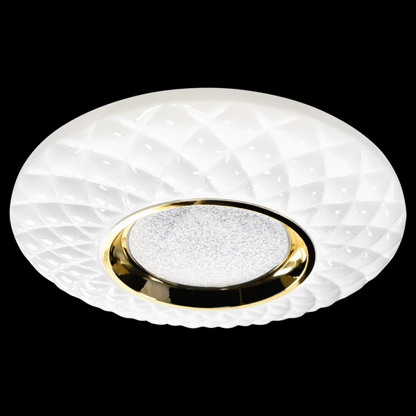 Sufitowa lampa glamour Tokyo pokojowa LED 48W pilot złota