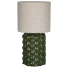 Lampka nocna abażurowa Jayden JAY4224 ceramiczna zielona