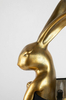 Lampa stołowa Kare Rabbit 53470 dekoracyjna złota czarna