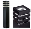Zewnętrzna lampka ogrodowa Toro 6744 SuperLED kwadratowa IP44 czarna
