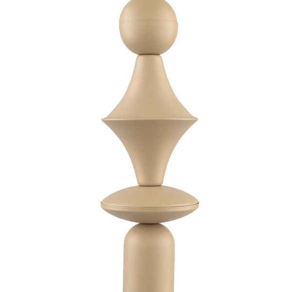 Zwis lampa pojedyncza Tower Sabia 10870 geometryczna beżowy