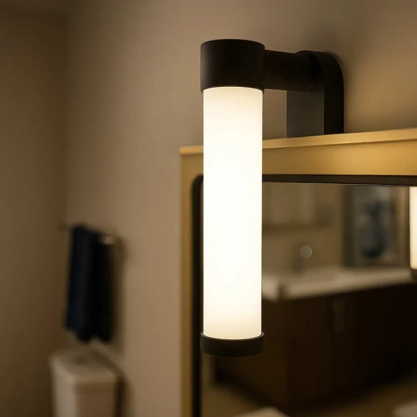 Łazienkowa lampa ścienna Apa Mini ML2249 LED 4W 3000K IP44 czarny