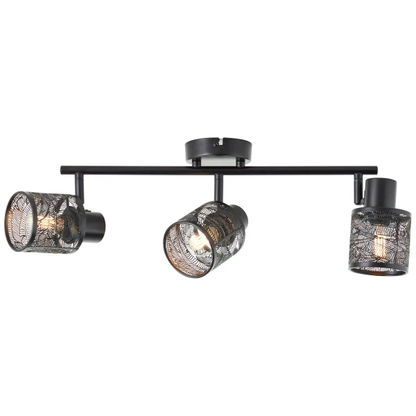 Sufitowa lampa regulowana Bano 99870/76 potrójna czarny