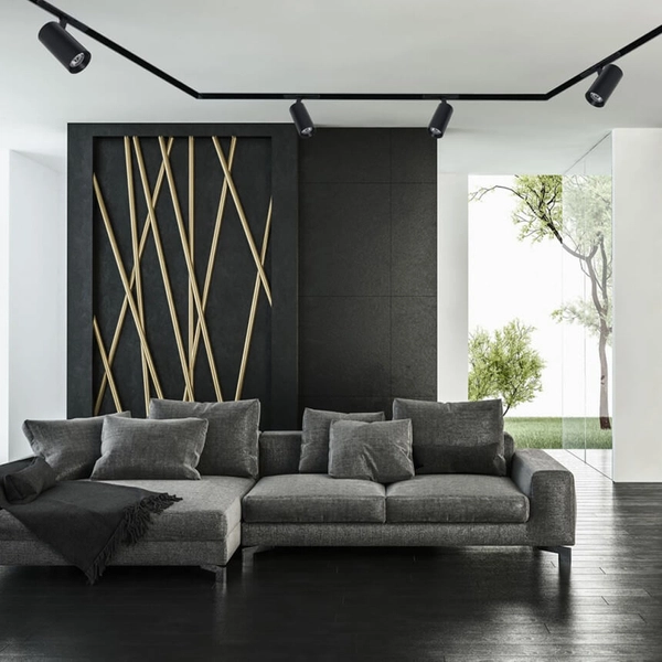 Sufitowa lampa do systemu magnetycznego MAGNETIC TRACK ML8681 czarny