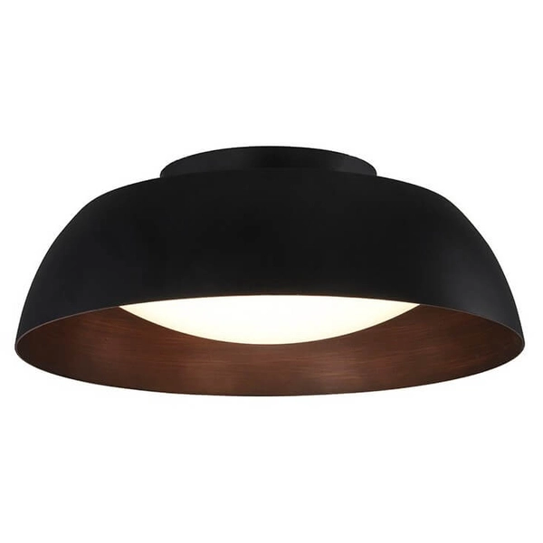 Plafon sufitowy Lenox AZ3146 Azzardo LED 32W 3000K kopuła czarna