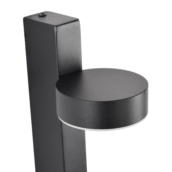 Metalowy kinkiet na ściane Fiko ST-DF010-BK LED 8W 3000K minimalistyczny czarny