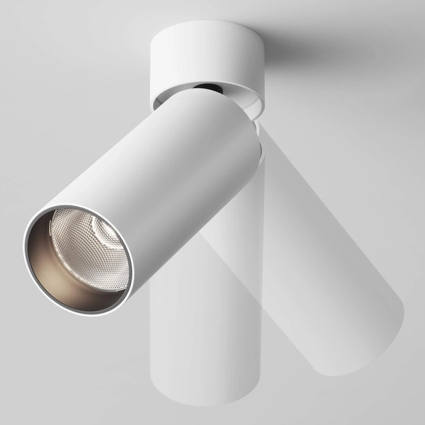 Lampa sufitowa tuba Focus C055CL-L12W4K-W-W LED 12W biała