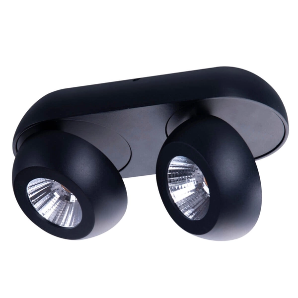 Przysufitowa lampa podwójna OJOS AZ4199 Azzardo LED 16W 3000K czarny