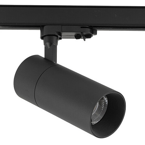 Reflektor do szynoprzewodu 3-fazowego Ctls Tinos 10398 Nowodvorski LED 30W 3000K czarny