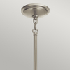 Lampa do kuchni wisząca QN-TOLLIS-P-BN biała nikiel