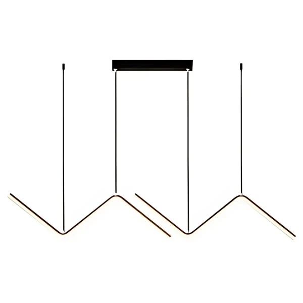 Designerska wisząca lampa Mont Blanc LWMB-90CM LED 26W 3000K czarny