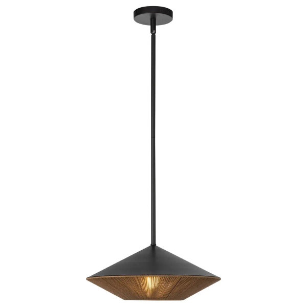 Wisząca lampa do kuchni Daphne ALM-DAPHNE-P-L-MB nad blat czarna