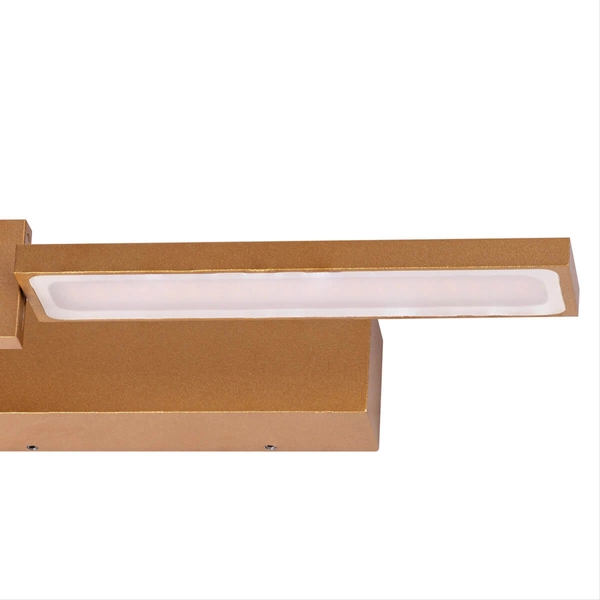 Lampa ścienna kinkiet Dalen AZ5252 metalowy złoty