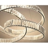 Wisząca lampa LED Wave MSE1501100196 Moosee 70W 3000K crystals chrom