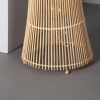 Podłogowa lampa Boho ABR-LP1-BH-E27 Abruzzo do salonu bambus brązowy