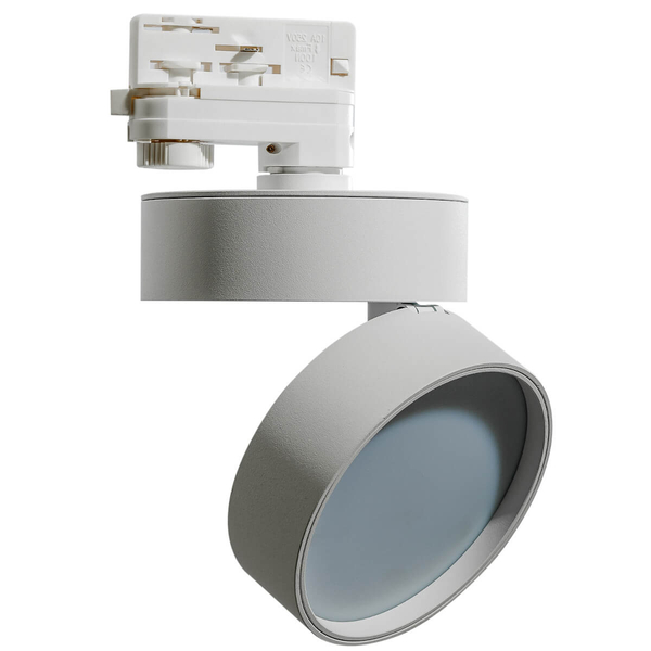 Ruchoma lampa spot Mona AZ4548 LED 18W 3000K do 3-faz szynoprzewodu biała