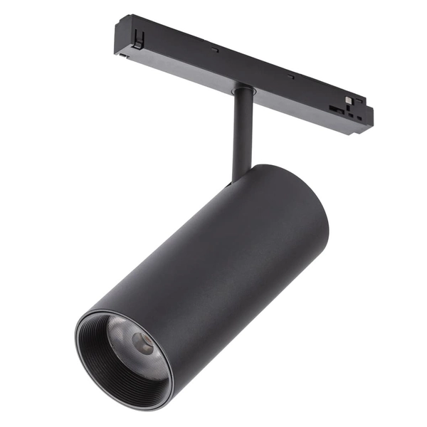 Lampa do systemu szynowego LVM SPOT 10655 Nowodvorski LED 15W 4000K do 1-obwodowych szynoprzewodów magnetycznych czarna