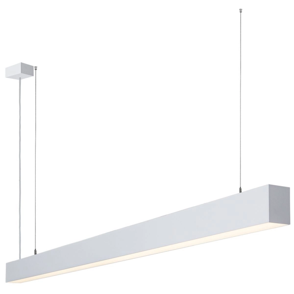 Ledowa lampa wisząca Traversi PRD-5470-086-WH-830-PN Italux 26W 3000K biała