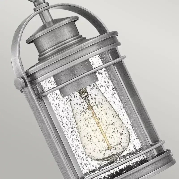 Lampa wisząca z łańcuchem BOOKER QN-BOOKER8-S-IA IP44 srebrna