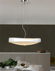 Biała lampa wisząca Campana AZ0566 Azzardo do przedpokoju biała