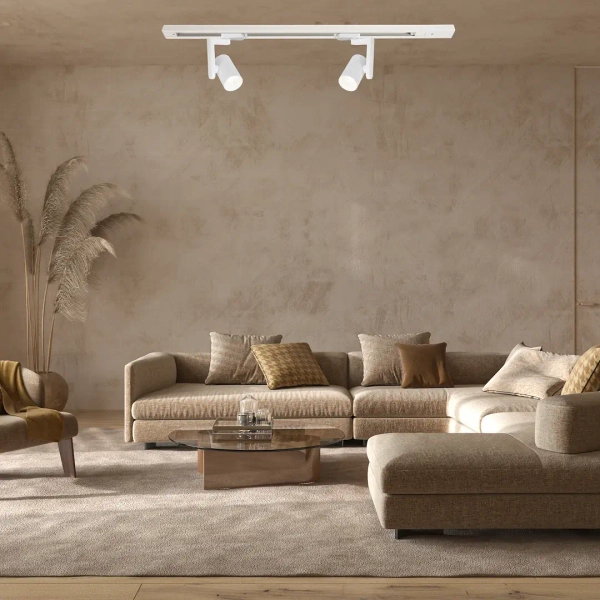 Nowoczesna lampa sufitowa Hang Track ML2284 szynowa 1-fazowa biały