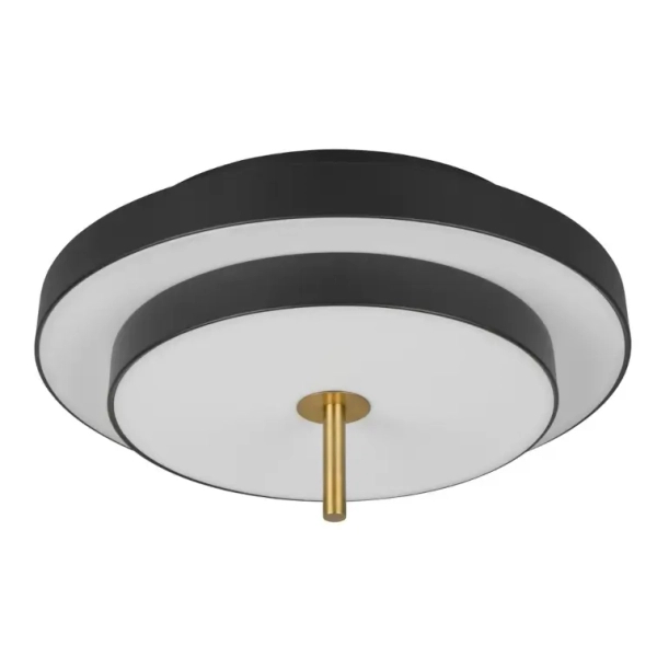 Nowoczesna sufitowa lampa Keaton 640210180 LED 34W 2300-4000K czarny
